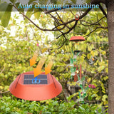 Garden Patio Yard Waterproof Solar Hummingbird Wind Chimes