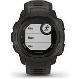Garmin Instinct, Rugged Outdoor Watch with GPS  (Refurbished)