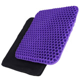 Gel Seat Cushion Non-Slip Breathable Honeycomb Sitting Cushion Pressure Pad