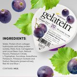 Gelatein Oral Supplement, Grape Flavor, 4 oz Cup