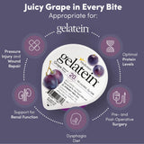 Gelatein Oral Supplement, Grape Flavor, 4 oz Cup