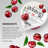 Gelatein Plus Oral Supplement, Cherry Flavor, 4 oz Cup
