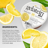 Gelatein Plus Oral Supplement, Lemon Flavor, 4 oz Cup