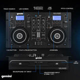 Gemini Sound CDM-4000BT DJ Mixer (Refurbished)