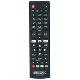 Anderic AKB75095307 Replacement TV Remote Control for LG