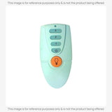 Anderic Substitute Kit for TR158C KUJCE10721 Ceiling Fan Remote Control [63T-AC83T-KIT]