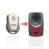Anderic Substitute for Genie GICTD-1 1-Button 315/390MHz keychain Garage Door Opener Remote Control [375UT-2button]