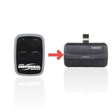 Anderic Substitute for Genie GU4TG2-R Universal 4-Button with DIP and Learn Garage Door Opener Remote Control [375UT-3button]