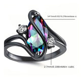 Geometric Zircon Women's Ring