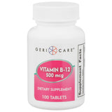 Geri-Care Vitamin B12 Supplement, 500 mcg