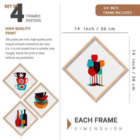 Kitchen Items Digital Prints for Hotel and Restaurant - Wall Posters