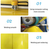 Giant Heavy-Duty Inflatable Iceberg With Water Slide And Air Pump (SAK30548)