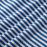 Girl's Cotton Casual Striped Jersey Dress