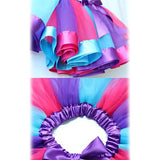 Girl's Layered Ballet Tulle Rainbow Tutu Skirt