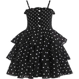 Girl's Wedding Lace Sleeveless Dress