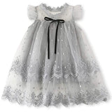 Girl's Wedding Lace Tulle Vintage Dress