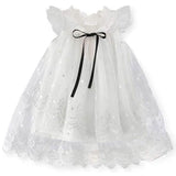 Girl's Wedding Lace Tulle Vintage Dress