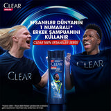 Clear Men Vin’cius Jœnior Anti-Dandruff Shampoo: Ultra Hydro Boost for Men - 10x Deeply Moisturizing, Eucalyptus & Cedarwood, Fight Dry Scalp & Flakes