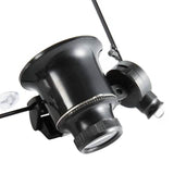 Glasses Type 20X Magnifier With White Led Light