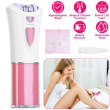 Glide Epilator Women Shaver Facial Body Hair Remover