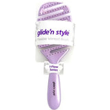 Glide'N Style GS-345 Elastic Detangling Hair Brush