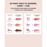 Gloss Bomb Stix Shimmer - 02 Fussy by Fenty Beauty for Women - 0.12 oz Lipstick