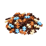Plus Plus Construction Toy, 100 Piece Creative Building Set in Reusable Tube - Danish Made Educational Toy for Kids