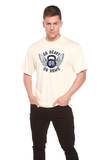 GO HEAVY Men's Bamboo Viscose/Organic Cotton Short Sleeve Graphic T-Shirt