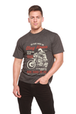 Go Ride Hard Men's Bamboo Viscose/Organic Cotton Short Sleeve Graphic T-Shirt