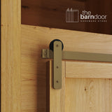 Mini Straight Strap Barn Door Hardware Kit
