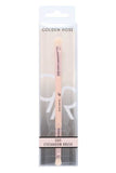 Golden Rose Duo Eyeshadow Brush for Seamless Blending