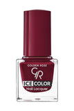 Golden Rose Ice Color Nail Lacquer - 126 Glossy Mini Polish 6ml