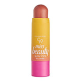 Golden Rose Miss Beauty Glow Stick Blusher 01 Peach Flash