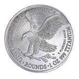 2026 1 Ounce OZ 999 Fine Solid USA American Liberty Eagle Coin Titanium Precious Metal Ingot Ti Element Chemistry Proof Mint Coin