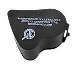 GTE 30X 60X Illuminated Jewelers Eye Loupe Foldable Magnifier Bright LED Light