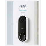 Google - Nest Hello Smart Wi-Fi Video Doorbell