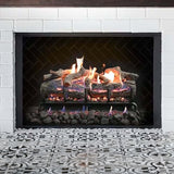 Grand Canyon Lava Front View Variable Electronic Ignition Natural Gas Vented Burner (SAK92647)
