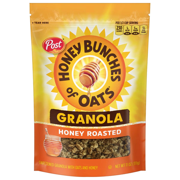 HONEY BUNCHES OF OATS GRANOLA - HONEY ROASTED