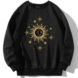 Graphic Print Thermal Sweatshirt