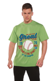 Great Baseball Men's Bamboo Viscose/Organic Cotton Short Sleeve Graphic T-Shirt