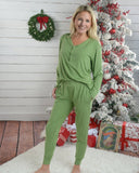 Green Women's Pajama Set