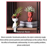 Greneric Character Portrait Flower Pot Resin Succulents Plant Pot