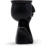 Greneric Character Portrait Flower Pot Resin Succulents Plant Pot