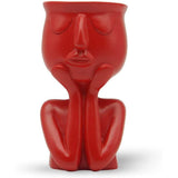Greneric Character Portrait Flower Pot Resin Succulents Plant Pot