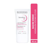 Bioderma Sensibio AR Cream: Redness Relief & Soothing Facial Moisturizer for Sensitive Skin | Hypoallergenic Anti-Redness Cream