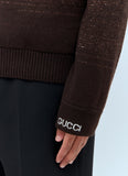 Gucci Men Sequin Crewneck Sweater