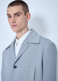 Gucci Men Single-Breasted Wool Coat