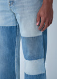 Gucci Men Contrast Panel Jeans