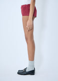 Gucci Women Suede Mini Shorts