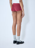 Gucci Women Suede Mini Shorts